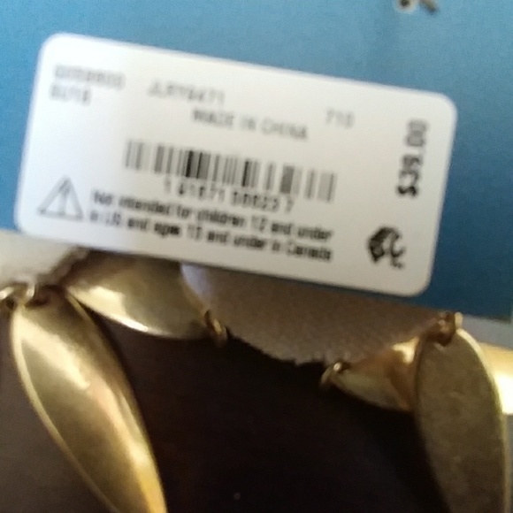 NWT Lucky BrandLarge  Beaded & Gold Drop Wires - Picture 7 of 8